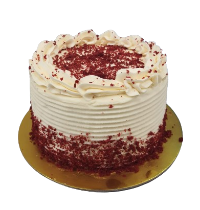 6" Red Velvet with Cream Cheese